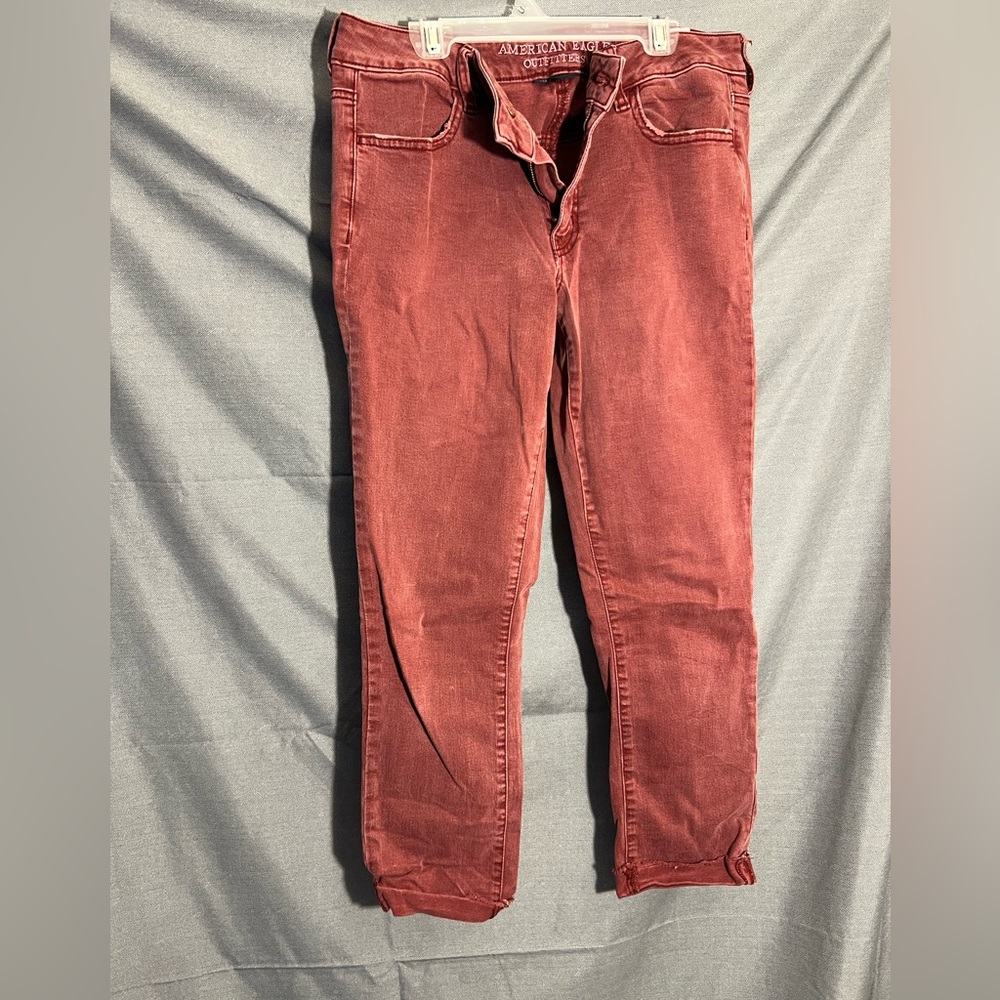 Brand: American Eagle, Size: 12, Color: Red.